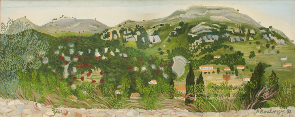 Nicole Boulanger paysage Provence
